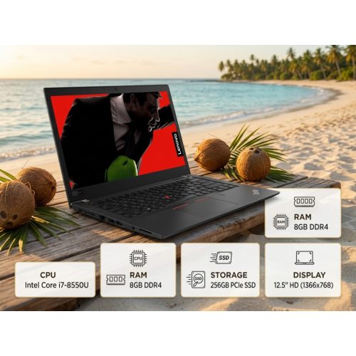 Lenovo ThinkPad X280 i7, 8gb, 256SSD Jogtiszta win11